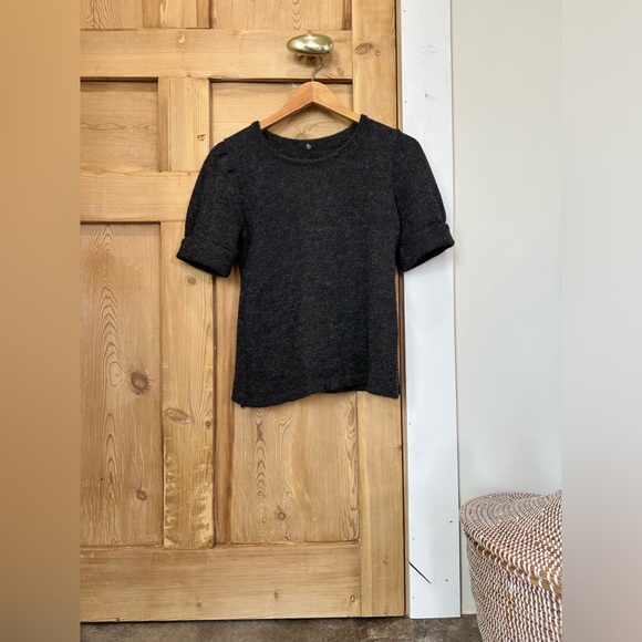 Alpaca Wool knit top / handmade - Picture 6 of 8